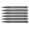 Staedtler Pigment Arts Soft Brush Pens - Grey Colors, Set of 6
